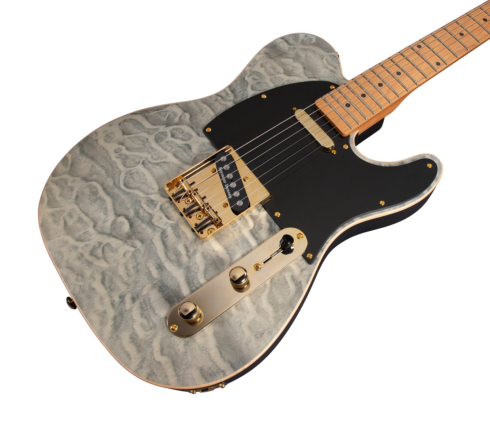 MS 50 Duncan Pickups Closeup