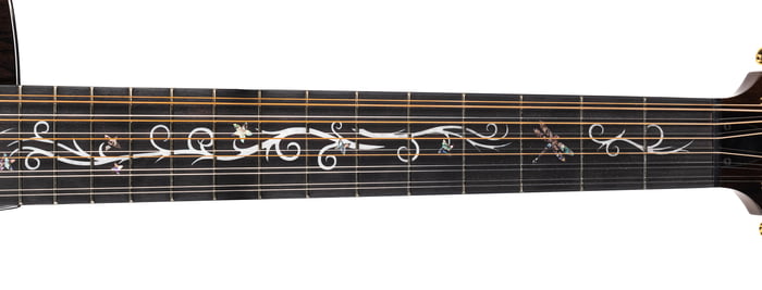 RJ Mod Shop 12 Fretboard Inlay Closeup