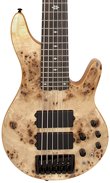 pinnacle 6 nat bass guitar vert